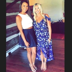 Off the shoulder floral Dress